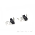2.0mm Pitch Pin header Connector Single Row Right Angle SQ0.5mm H3.0mm 1*4P